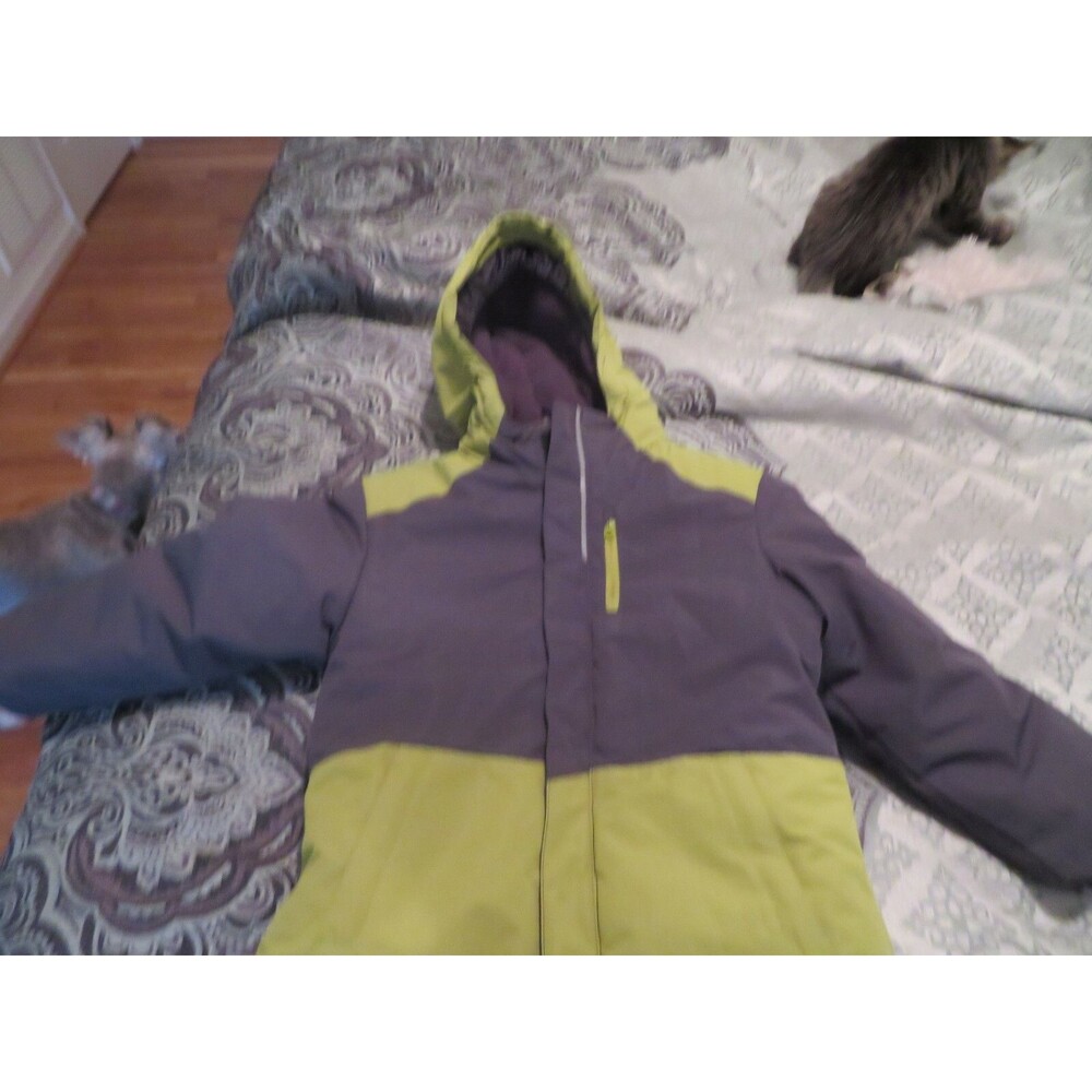 NWT Toddler Boys Green & Gray Pulse Coat, 2T